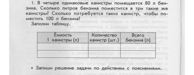 1 - условие
