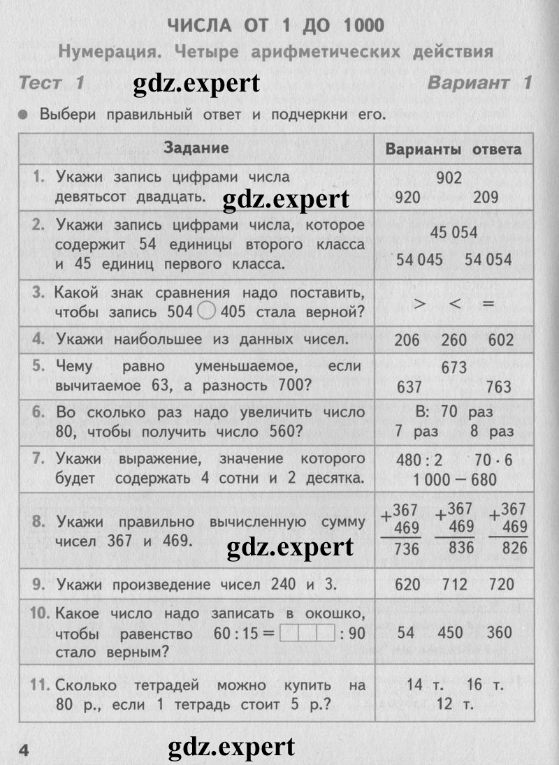  4 - условие