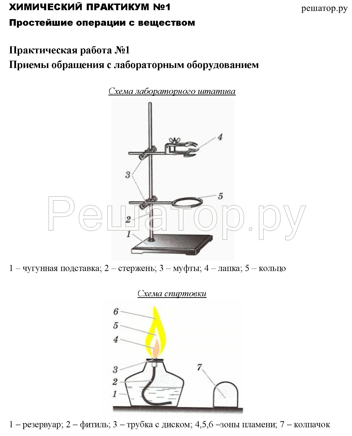 Практическая работа № 1 стр. 198-203 - решебник №2